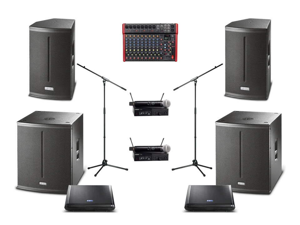 FBT X-PRO + X-SUB — оборудование комплекта
